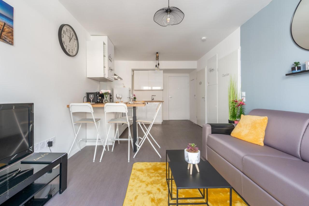 The Sunshine- Appart Cosy Proche Paris-Disney Avec Parking Prive Dans Residence Мо Екстериор снимка
